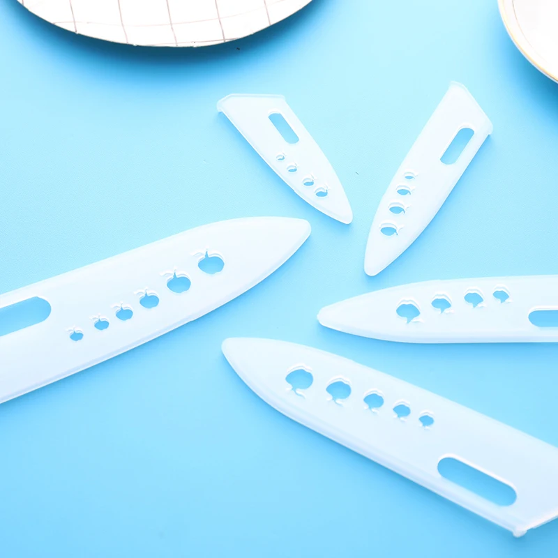 Накладка для ножа на кухню, прозрачная пластиковая обложка, защита лезвия, чехол-аксессуары.