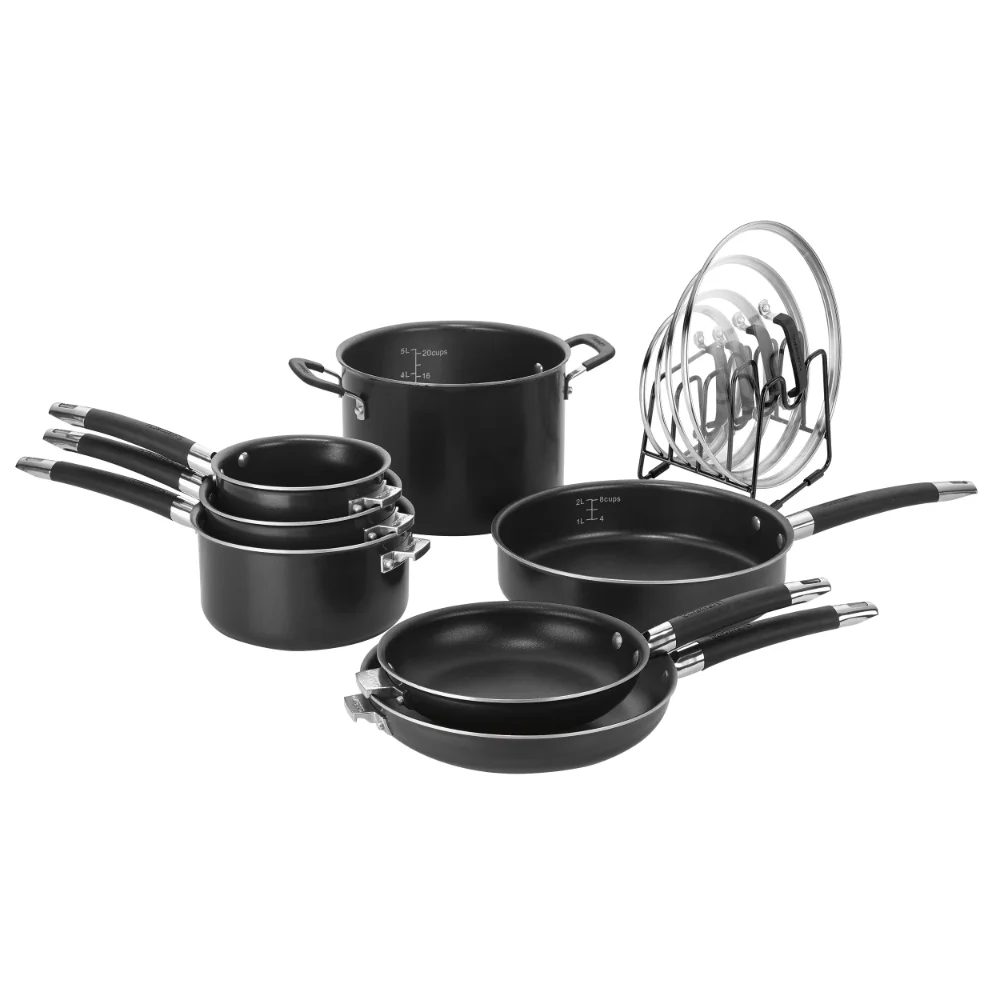 

Cuisinart Smartest Aluminum Smart Nest Non-Stick Aluminum 12 Piece set