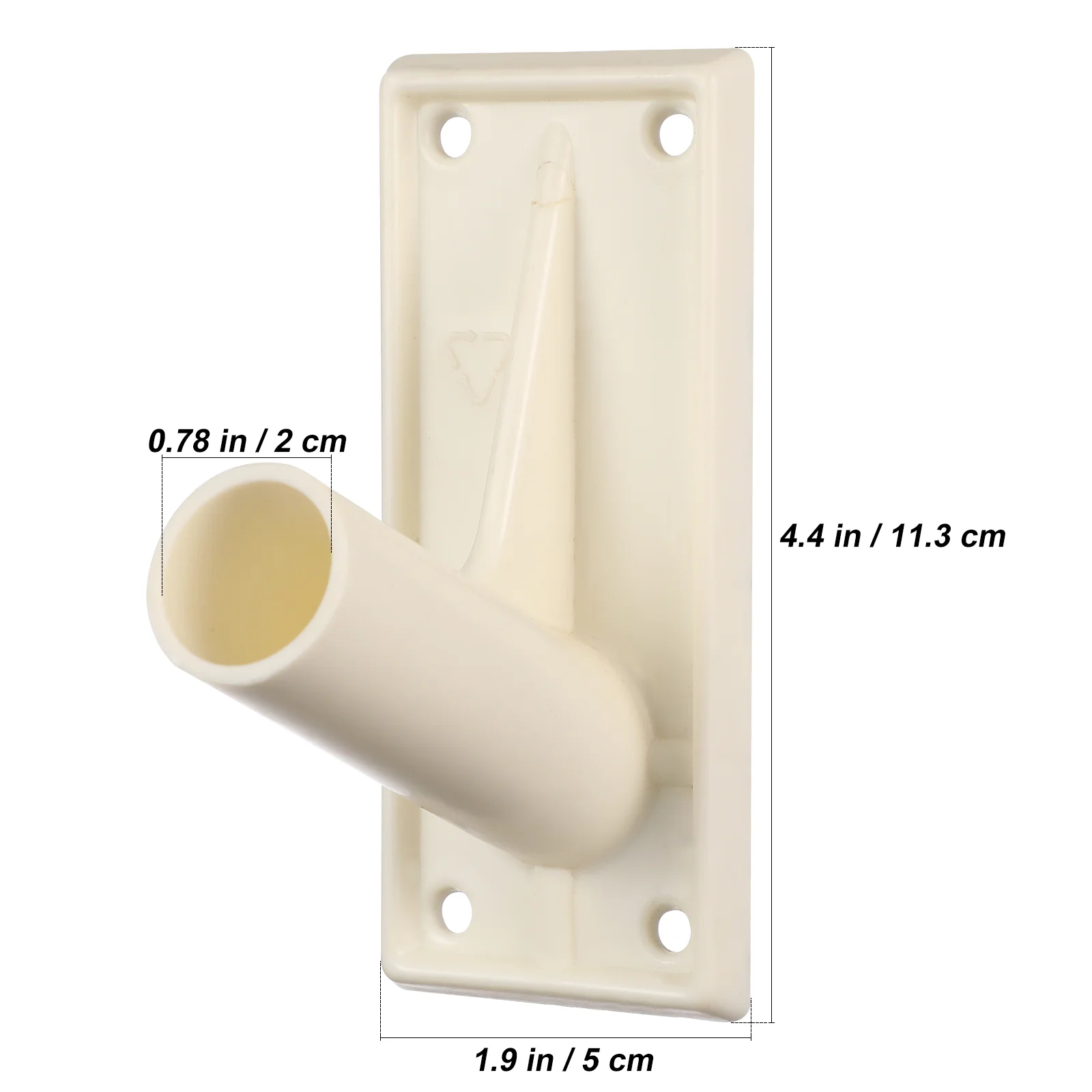 2 шт. металлический флагшток основание кронштейн для стойки клейкий держатель