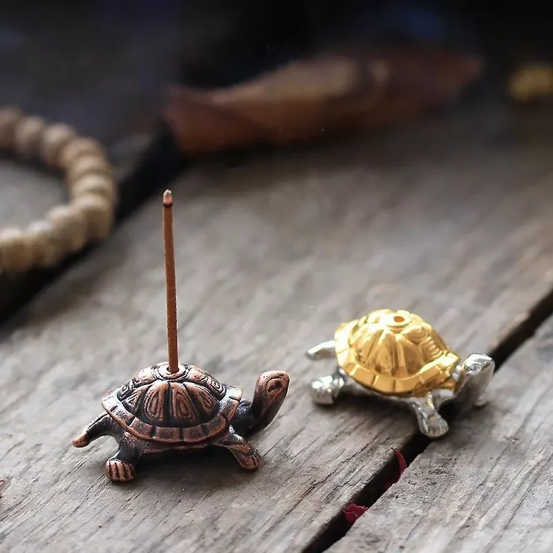 

Snail Turtle Shape Portable Incense Censer Stick Holder Stand Tea Culture Meditation Lovely Home Decoration Incense Holder
