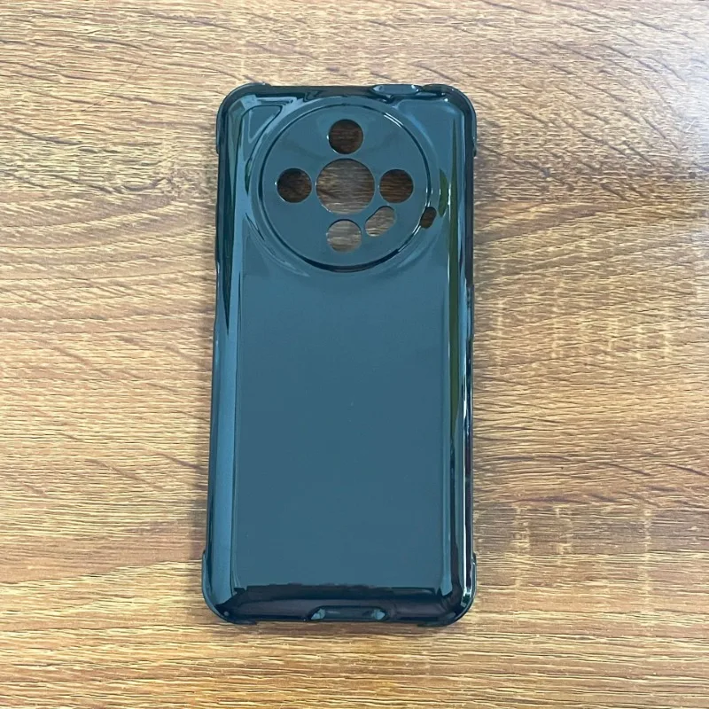 Фото Мягкий чехол из ТПУ для телефона Ulefone Armor X31 Pro, силиконовая задняя крышка для Ulefone ArmorX31, черный прозрачный мягкий чехол №4