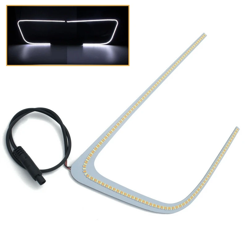 Автомобильный динамический светодиодный дневной ходовой фонарь Angel Eye DRL с
