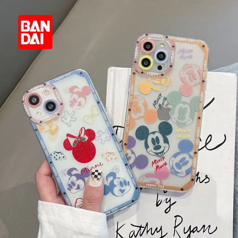 

Bandai Disney Phone Case for Samsung Galaxy S22/s22PLUS/S22ULTRA/A20/A21/A22/s21/20 Cartoon Back Cover Kawaii Soft Fundas Coque