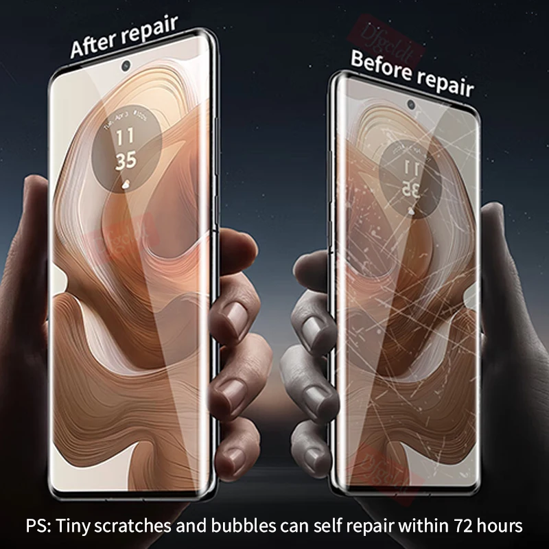 2-4 шт. HD полное покрытие гидрогелевая пленка для Motorola Edge 50 Ultra X50 40 Neo 30 Fusion Защитная