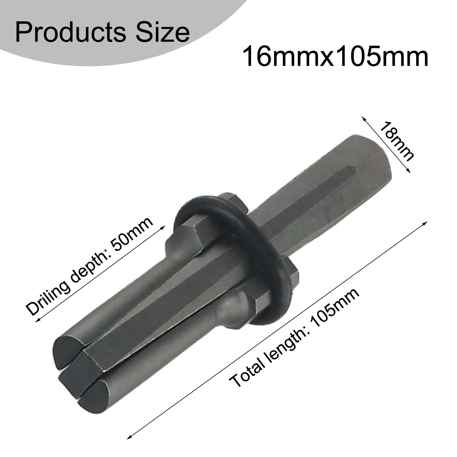 Разветвитель камня длина 105 мм сталь высокой твердости 5/8 дюйма 16 для разделения