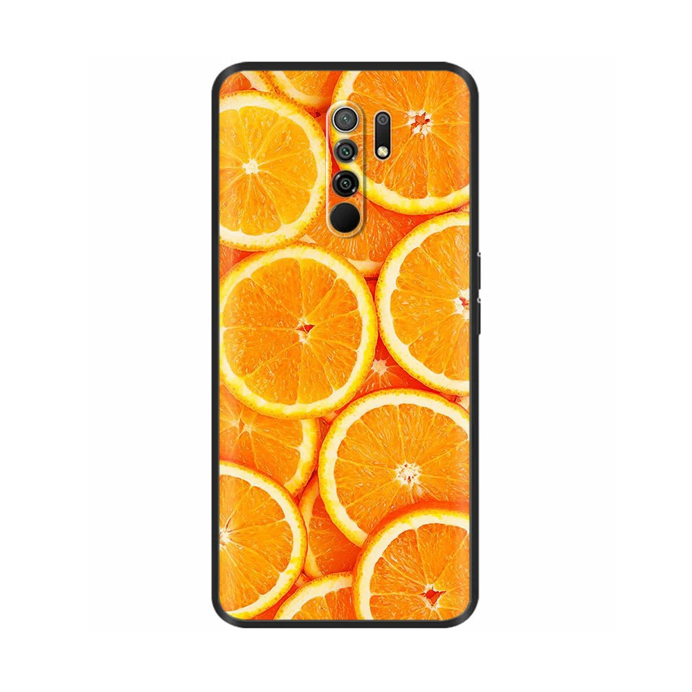 For Redmi 9 Case Xiaomi 9A Shockproof Phone Fashion Flowers Heart Soft TPU Bumper Cover Redmi9 Coque