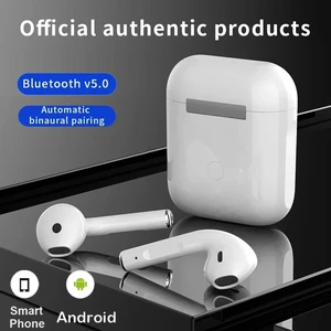 i12 Bluetooth Sport Earphones Wireless Earbuds Sport Earplugs Earpoddings With Charing Case Handsfre