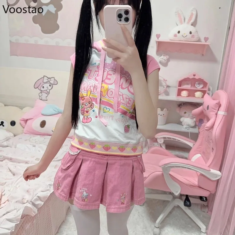 Voostao женские футболки с капюшоном