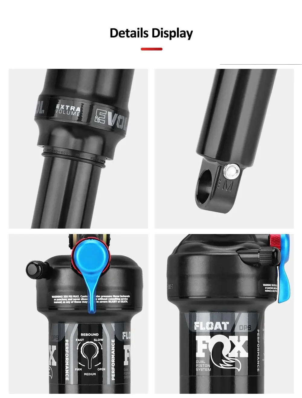FOX FLOAT DPS-амортизатор для горного велосипеда амортизатор давления воздуха задние