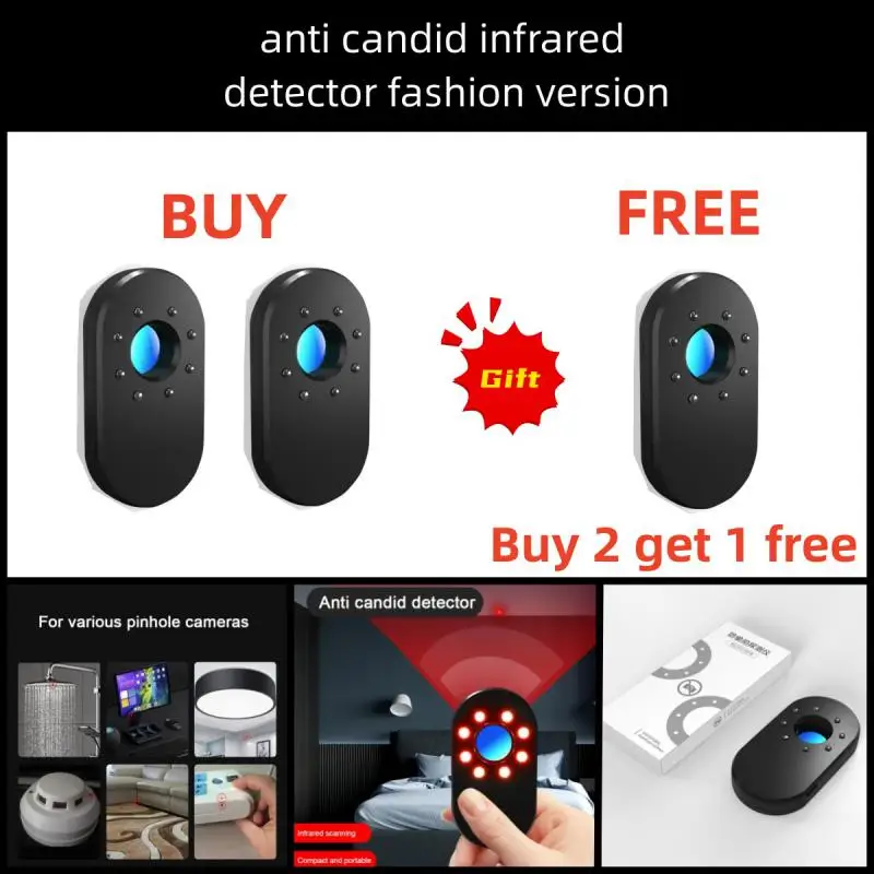 

Camera Detector Anti Candid Infrared Detector Anti-theft Alarm Household Hotel Anti Monitoring Artifact Security Alarm