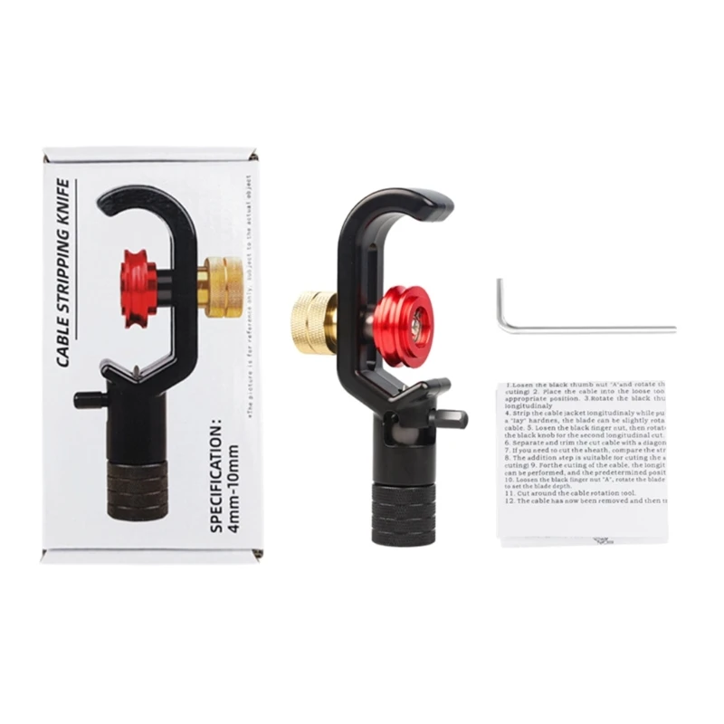 

4-10MM Cable Fiber Cable Stripping Knife Radial Cutter Slitter Tools for Stripping Fiber Optical Cable Cutter