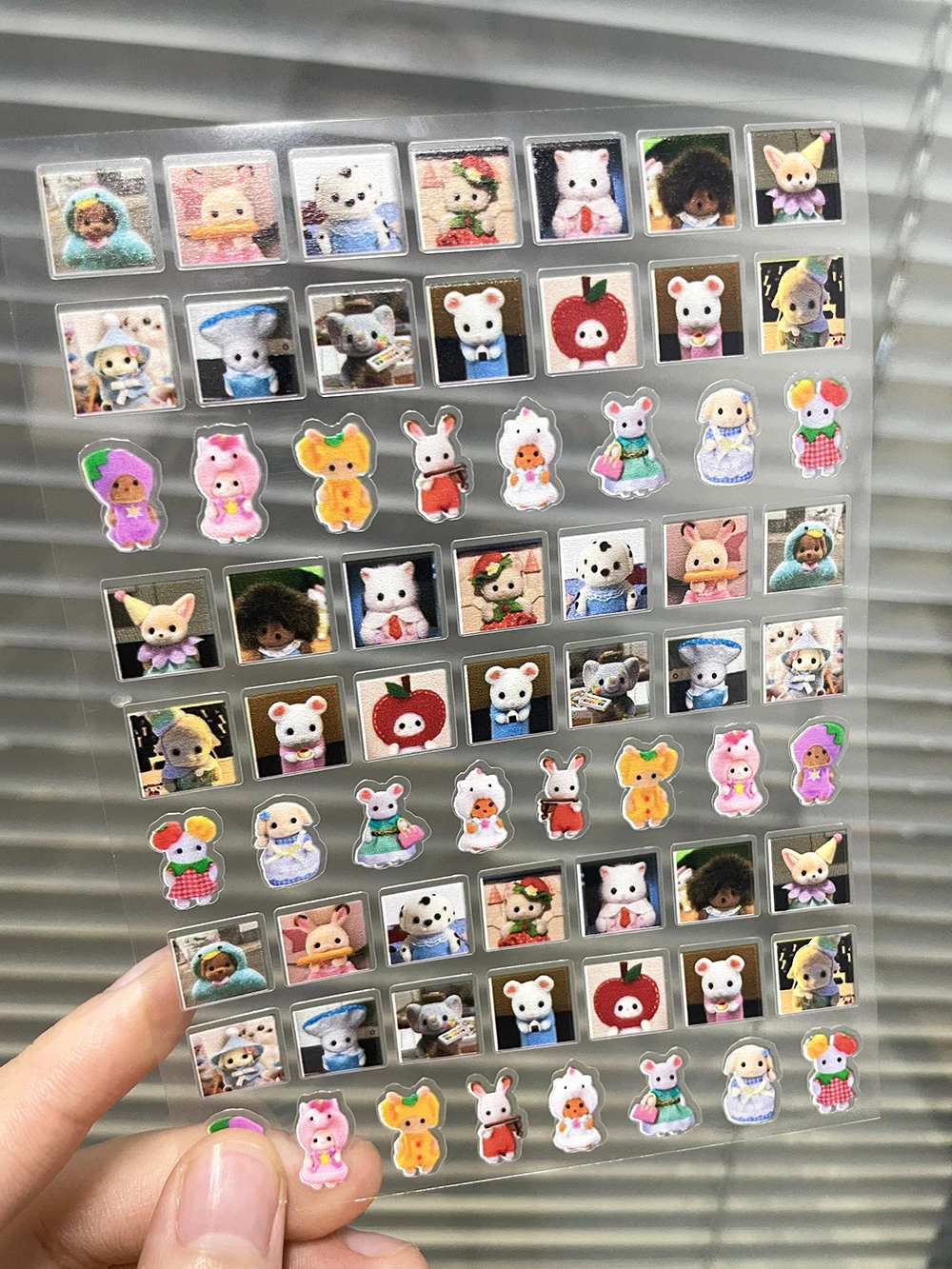 

MINISO наклейки для ногтей Kawaii