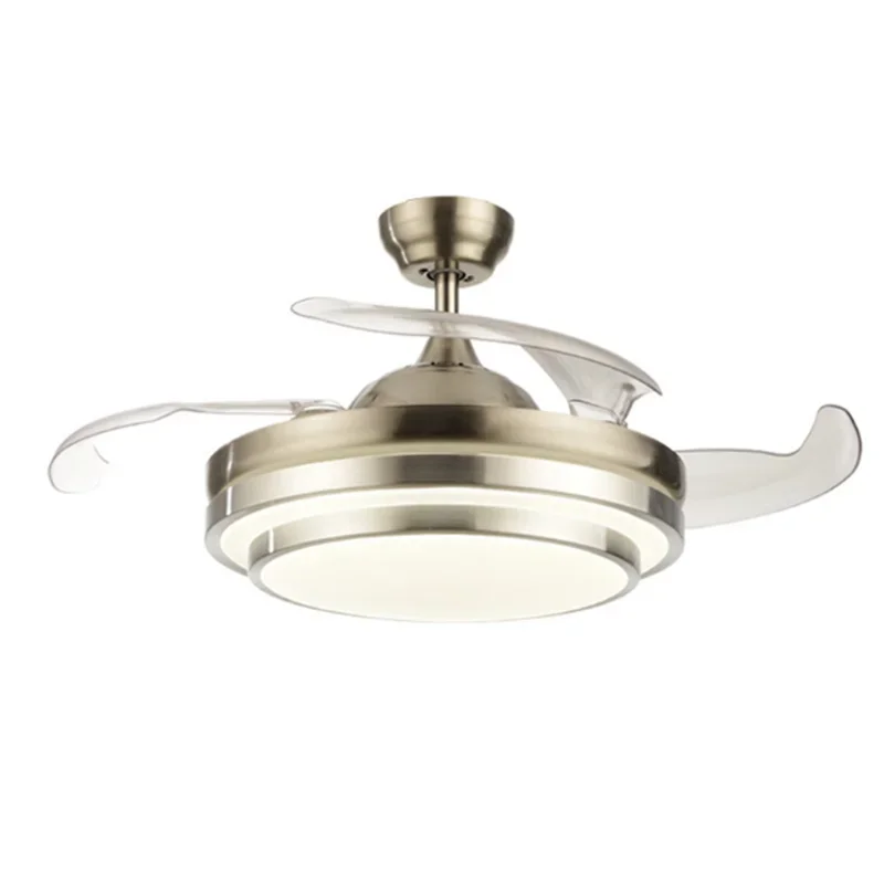 Простой невидимый светодиодный вентилятор современный потолочный светильник с