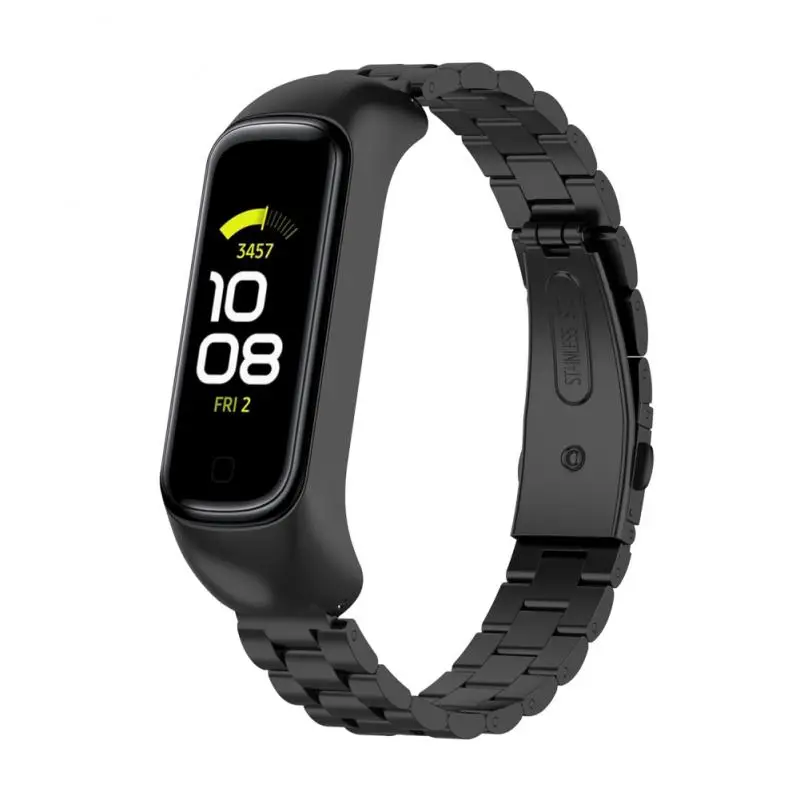 

2022 для Samsung Galaxy Fit2-R220 трехшаровой стальной ремешок сменный ремешок для Samsung Galaxy Fit2 металлический ремешок R220 браслет