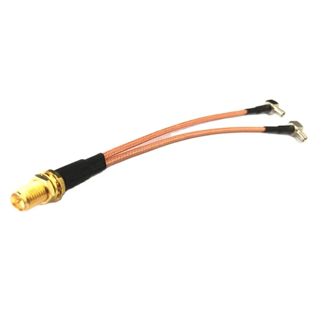 

RP SMA Female to Y Type 2 X TS9 Male Connector Splitter Combiner Cable Pigtail RG 316 15CM/30CM/50CM