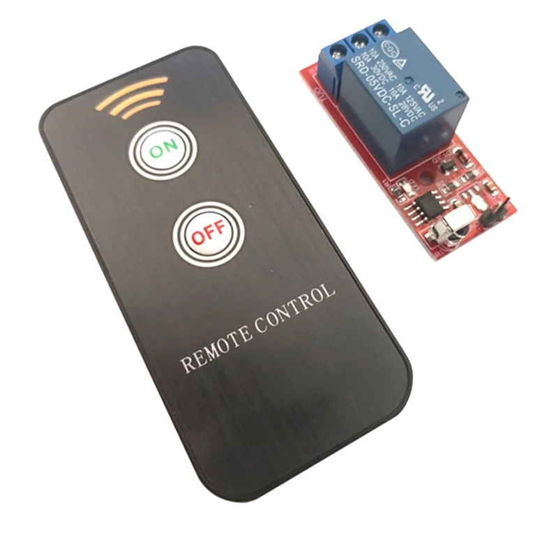 

BEAU-1 Channel Relay Module DC 5V Infrared IR Remote Switch Control 1 CH Relay Driving Board Controller