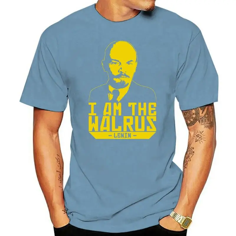 

Футболка для взрослых большой LEBOWSKI LENIN I AM THE WALRUS