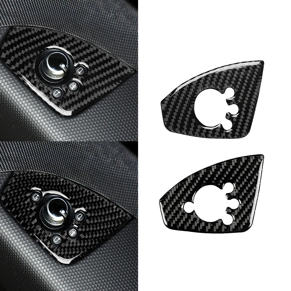 

Крышка кнопки дверного замка из настоящего углеродного волокна, облицовочная рамка для правого руля Audi TT 8n 8J MK123 TTRS 2008-2014 версия Delux