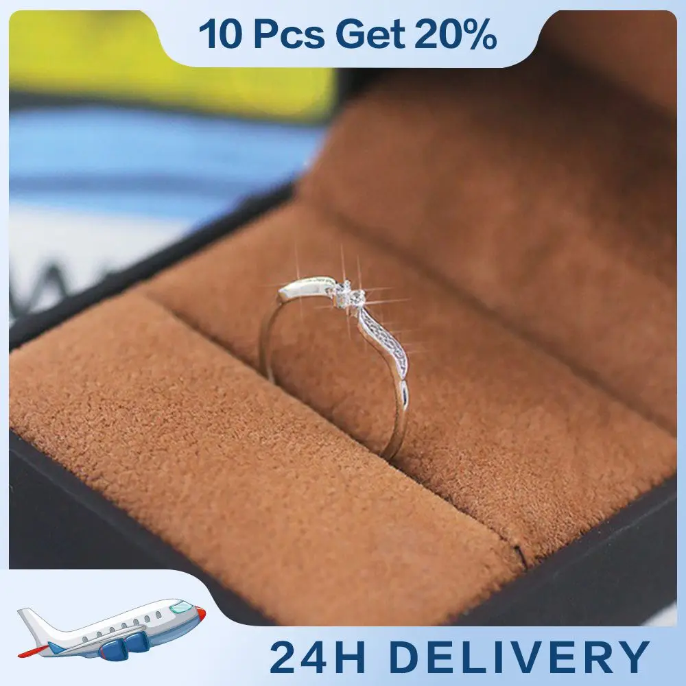 

Ring 925 Silver Casual Ring Fashion Alloy Engagement Ring Willow Leaves Jewelry Women's Ring For Women Accesories