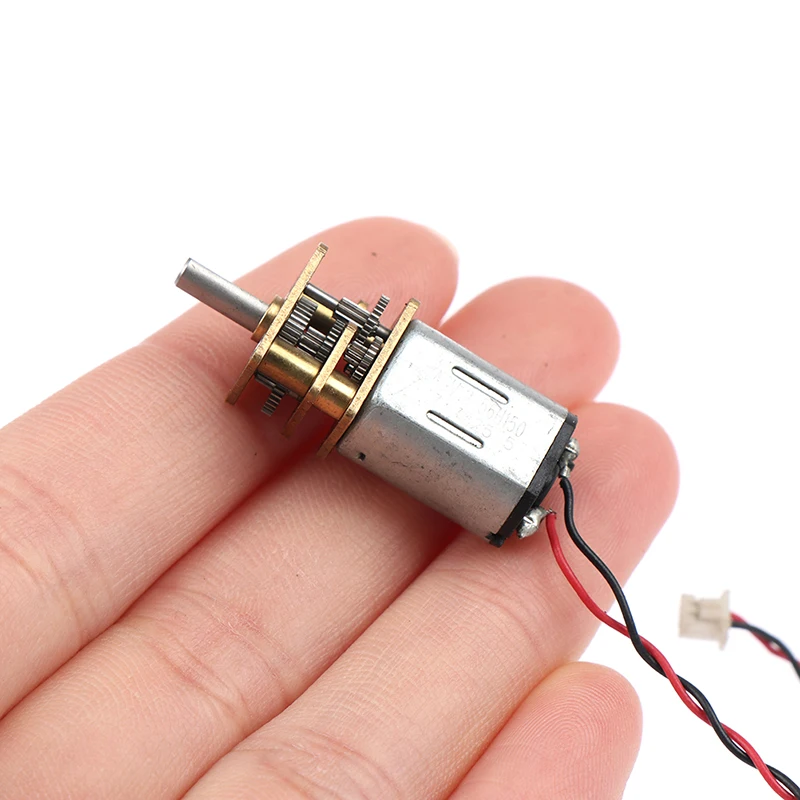 

DC 5V Micro N20 Gear Motor Slow Speed Metal Gearbox Reducer Electric Motor DIY Toy 40/60/28/150/300/110 RPM