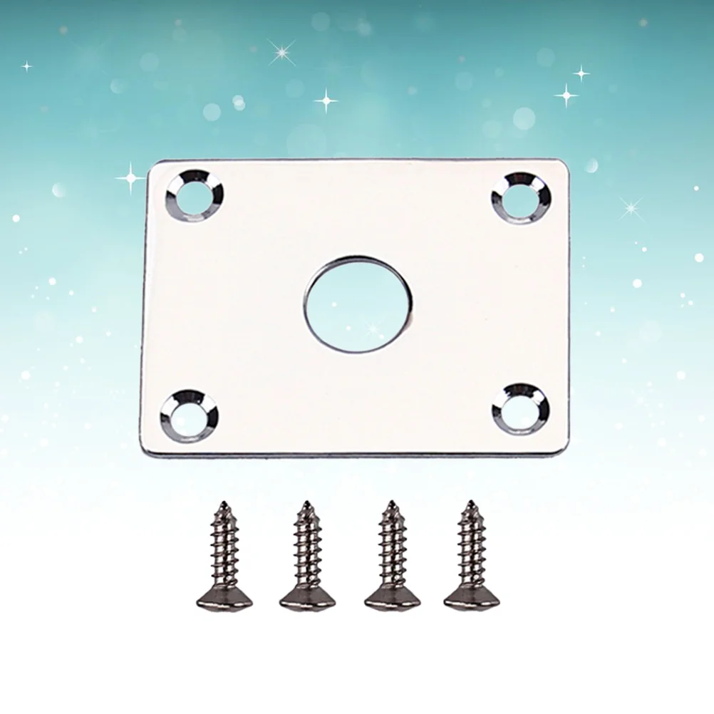 

1 Set Guitar Output Jack Jack Plate Guitar Jack Socket Guitar Jack Guitar Jack Plate Electric Guitar Jack