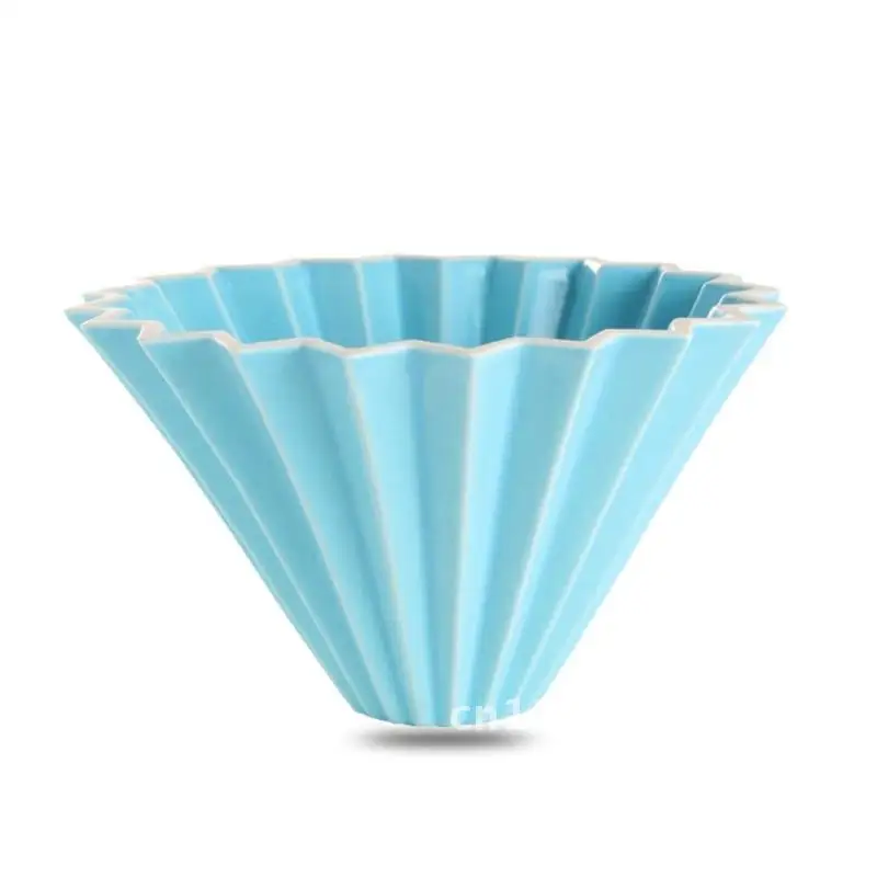 Керамическая Воронка с капельницей чашка фильтром для кофе наполнитель