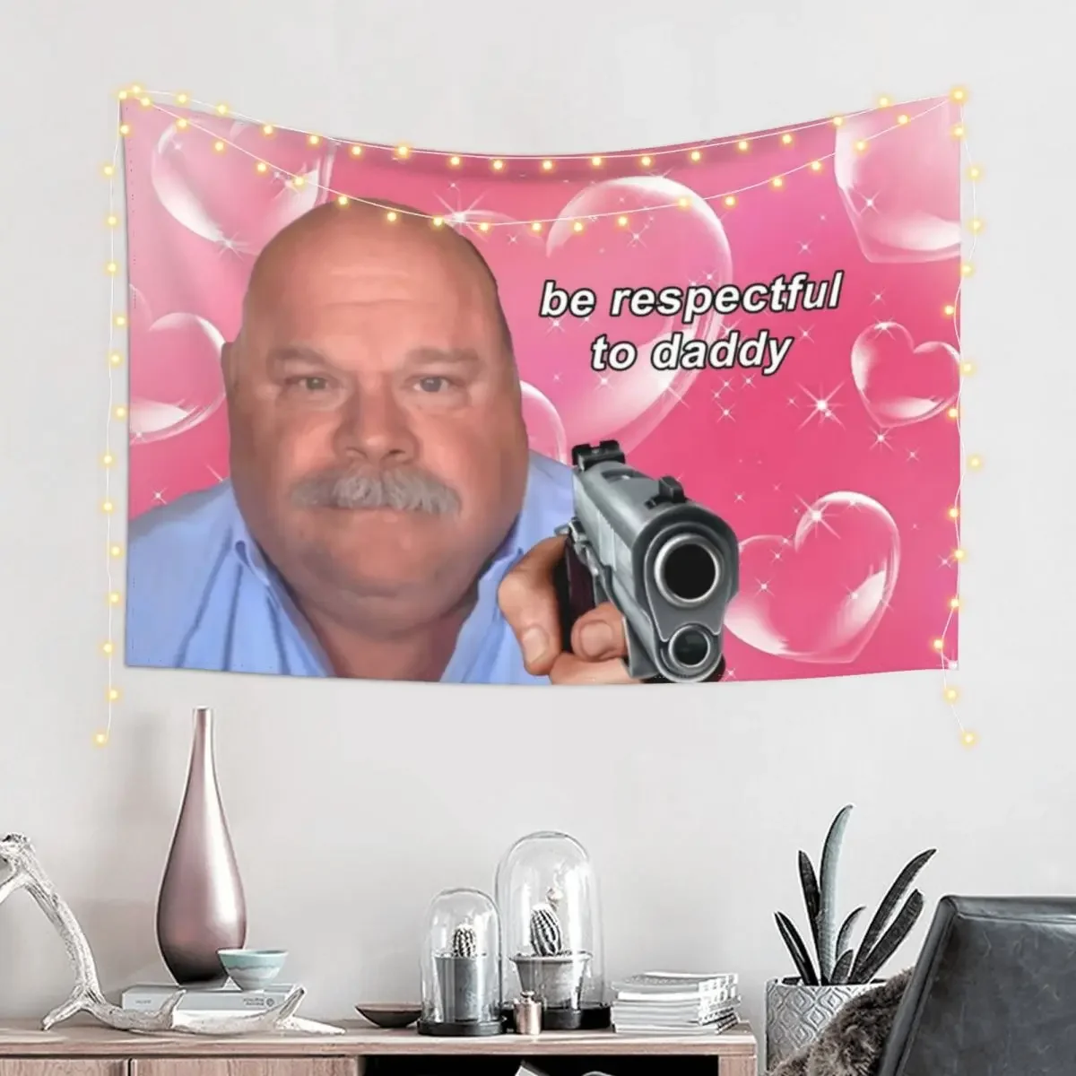 Гобелен Daddy Winkle Bertram Be Respectful to Wow
