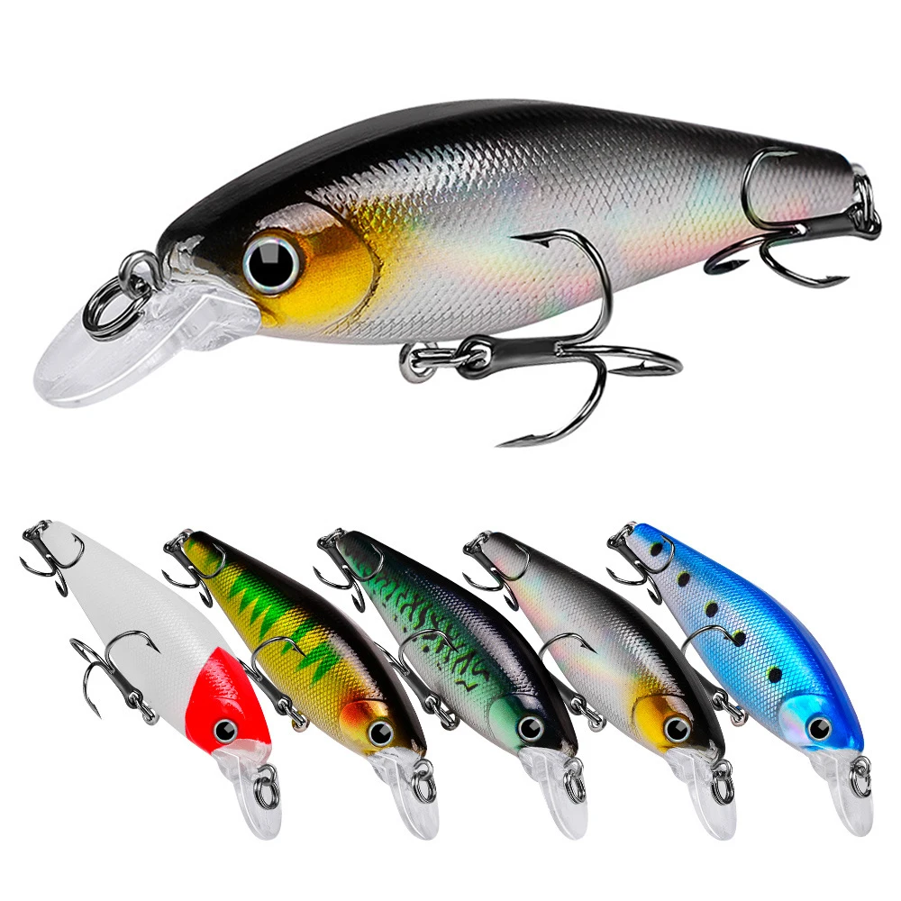 

1Pcs Minnow Fishing Lures 9cm 10.5g Crankbait Wobblers Perch 3D Eyes Artificial Hard Bait Pike Carp Bass Floating Swimbait Pesca