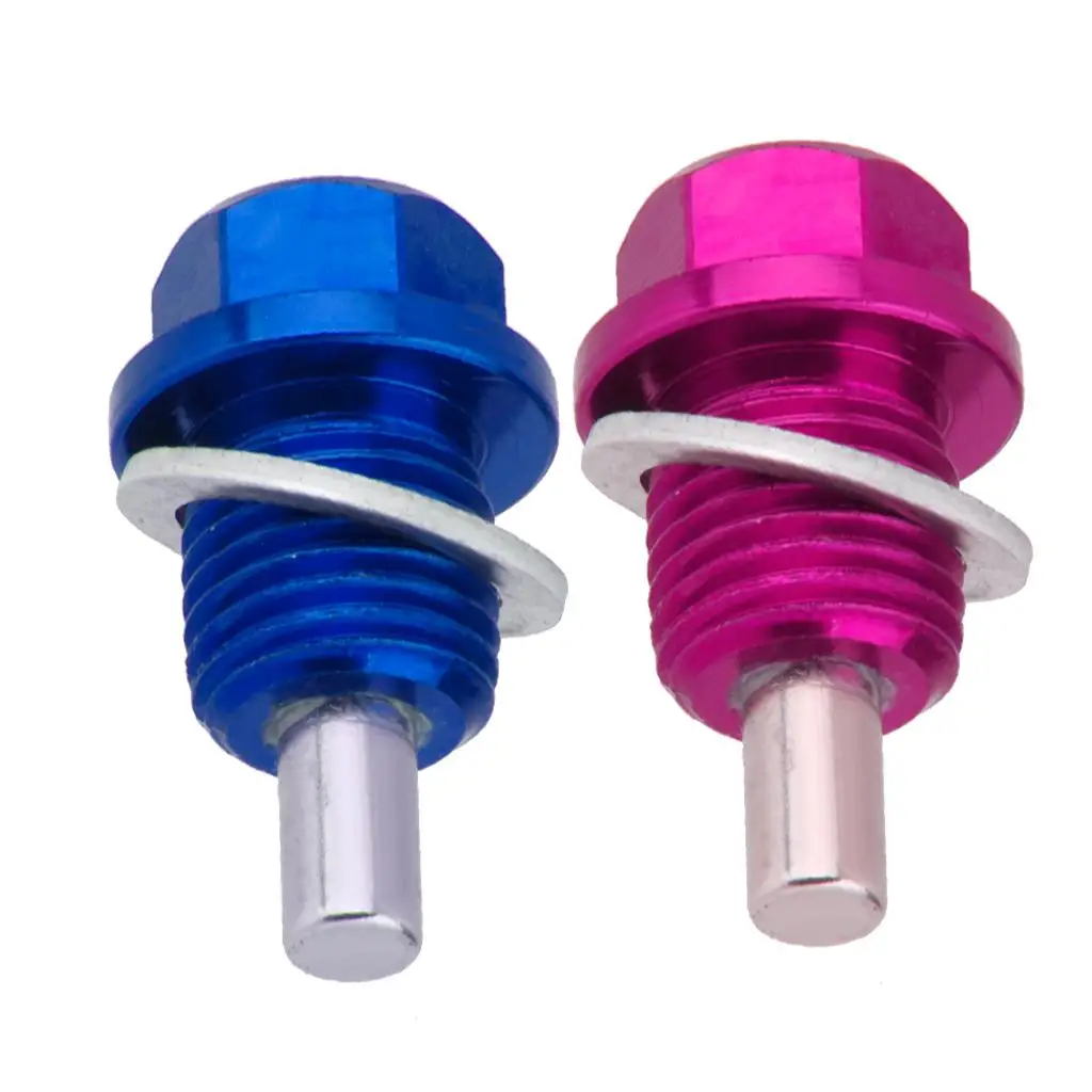 

M14X1.5 Anodized Engine Oil Pan/Transmission Drain Plug +Purple
