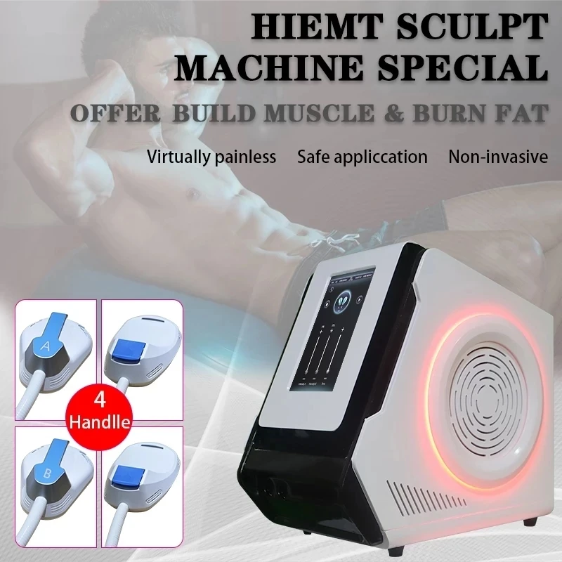 

HI EMSLIM F Ems-lim Weight Loss Machine Slimming Shape Muscle Trainer Fat Removal Stimulus 13 Tesla Portable RF Salon