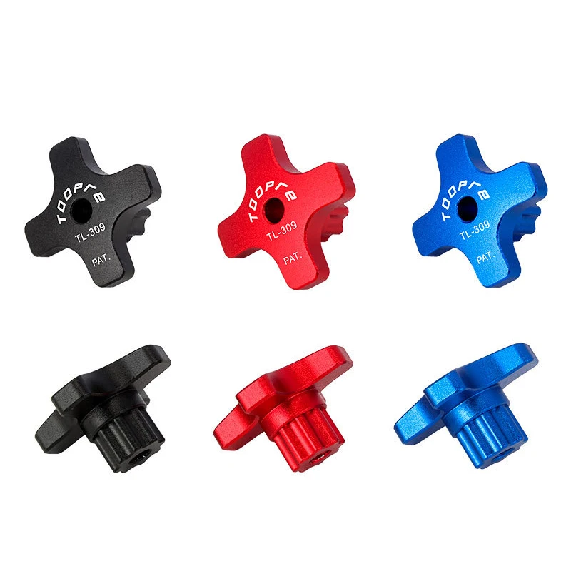 Инструмент TOOPRE для снятия коленчатого вала велосипеда, экстрактор, нижний кронштейн, крышка коленчатого вала, гаечный ключ, велосипедные ин...