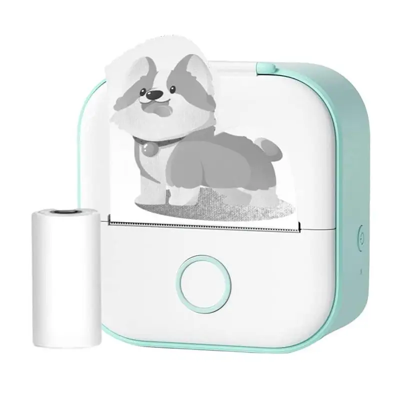 

Mini Pocket Thermal Printer Blue Tooth Mobile Phone Photo Label List Printing Machine Sticker Portable Thermal Printer