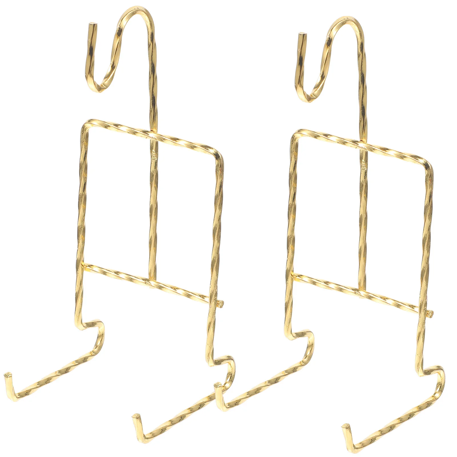 

2pcs Metal Cup Holder Mug Display Stand Plate Saucer Cup Holder Support