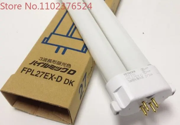 

For TOSHIBA FPL27EX-D/2 27W CFL compact fluorescent lamp,FPL 27EX-D / 2 6700K daylight 4 pins GY10q-4 bulb tube