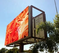 p8 outdoor big advertising led display waterproof full color video double sided outdoor p8 led display billboard
