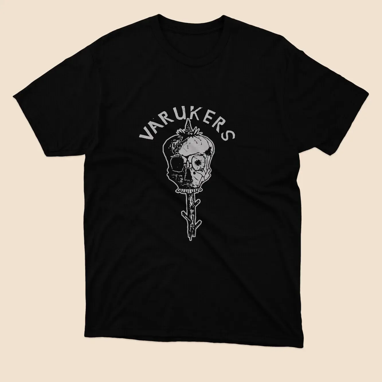 Винтажная черная футболка с логотипом размеры от S до 5XL