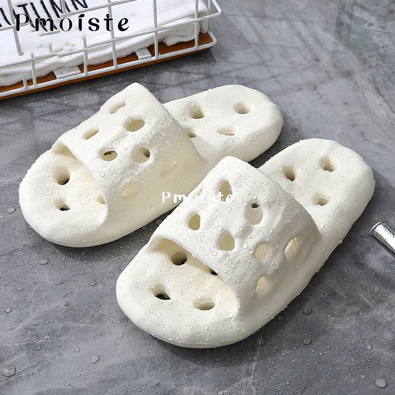 Women's Slippers for Home Summer Soft EVA Slipper Comfortable Bathroom Platform Shoes Women's Sandals Comfortable Non-slip Slide