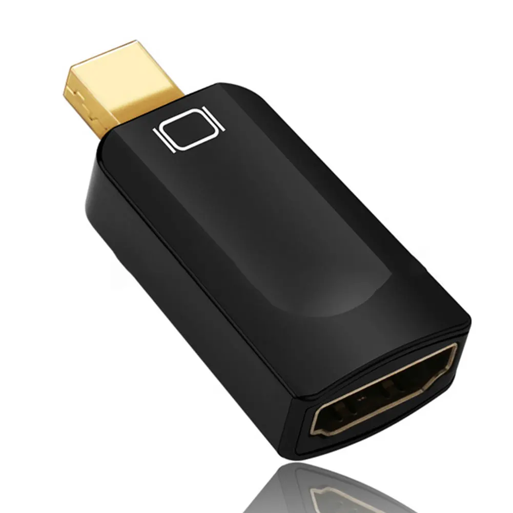 

Переходник Mini DP-HDMI для видеоконвертера Apple Thunderbolt, Черный/Белый удлинитель