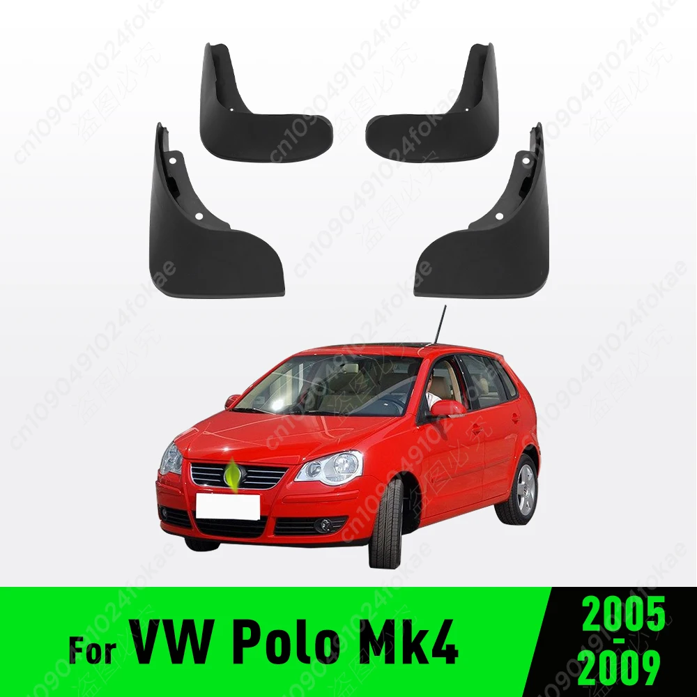 

Брызговики для Volkswagen VW Polo Mk4 9N3 2005 2006 2007 2008 2009
