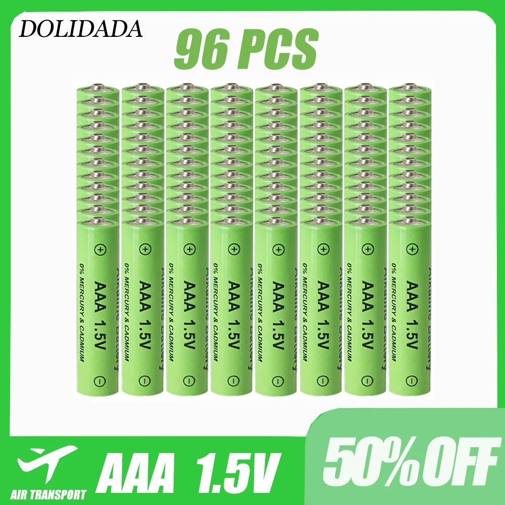 

96-24 шт., перезаряжаемая литий-ионная батарея AAA 8800 в, 1,5 в