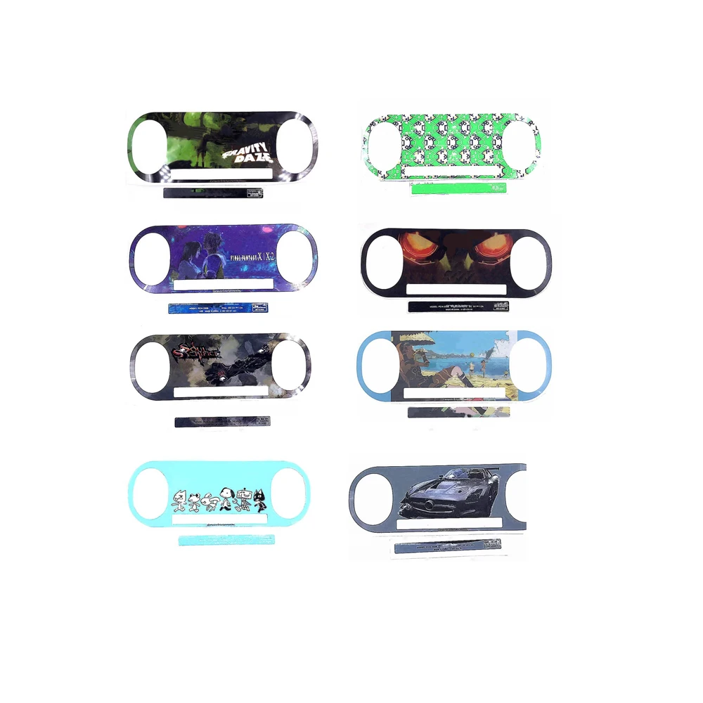 

For PSV 2000 host back shell cover back faceplate Labelcolor sticker Label For ps vita 2000 console Accessories Replacement