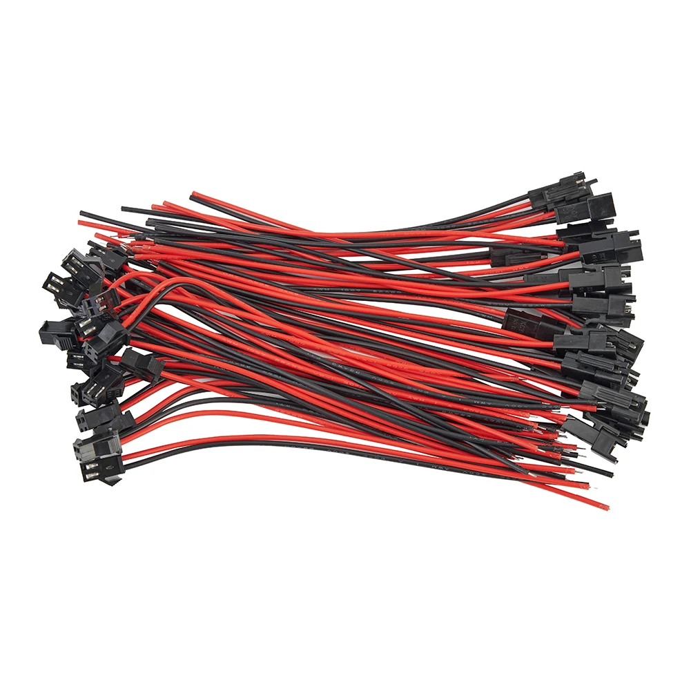 

Проволочный соединитель 2Pin JST SM, разъем 22 AWG, адаптер, штекер Vandesail 2,2 мм/0,09 \ "20 пар, прочный качественный Новый