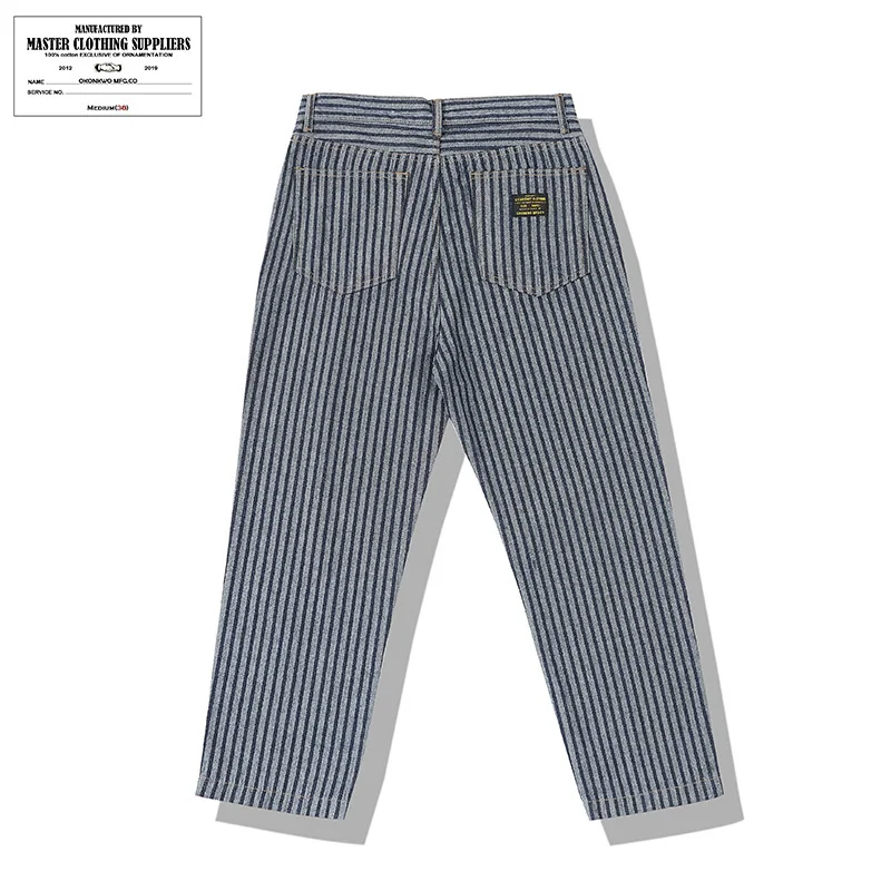 

Okonkwo Cropped Jeans Multi Bag Outdoor Sport Trekking Labor Cargo Hiking Camping Training AMI Khaki Overalls Drop Leg Pants