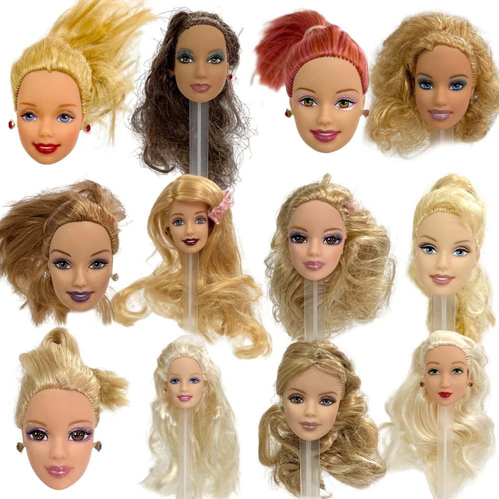 1 шт. голова принцессы для куклы 1/6 редкое лицо длинные волосы ограниченная серия