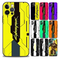 hot game c cyberpunkes phone case for iphone apple 11 12 13 pro max 7 8 se xr xs max 5 5s 6 6s plus soft silicone case funda