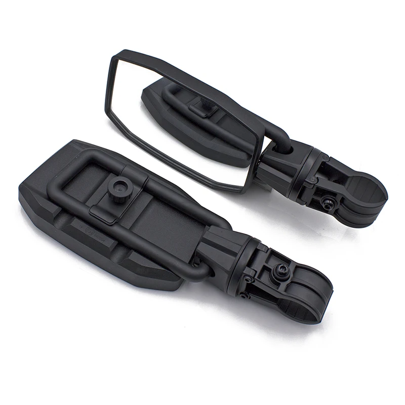 1 Pair Universal Motorcycle Beach Bike Golf Cart ATV UTV Side Mirrors Rearview Mirrors for Jeep Wrangler