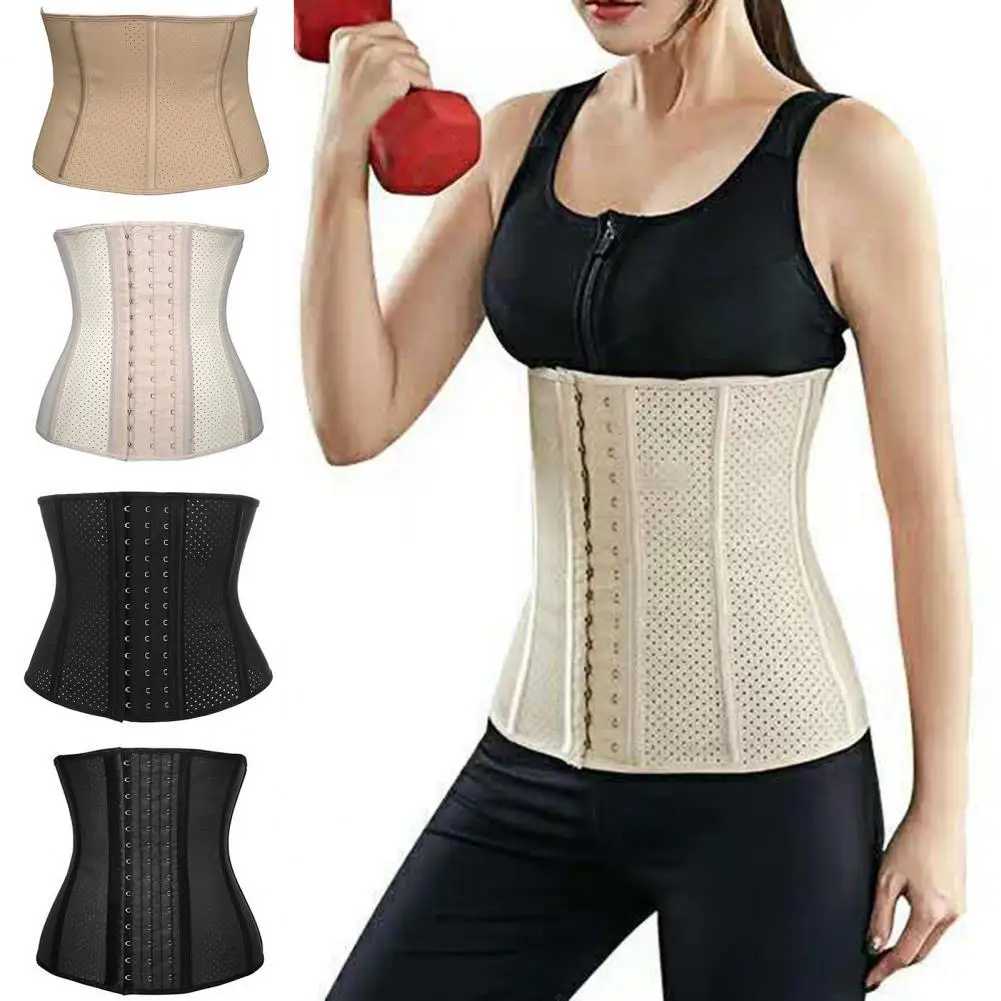 

Smooth Waistline Body Waistband Multi Breasted Body Shaper Underbust Painless Girdle Corset for Home