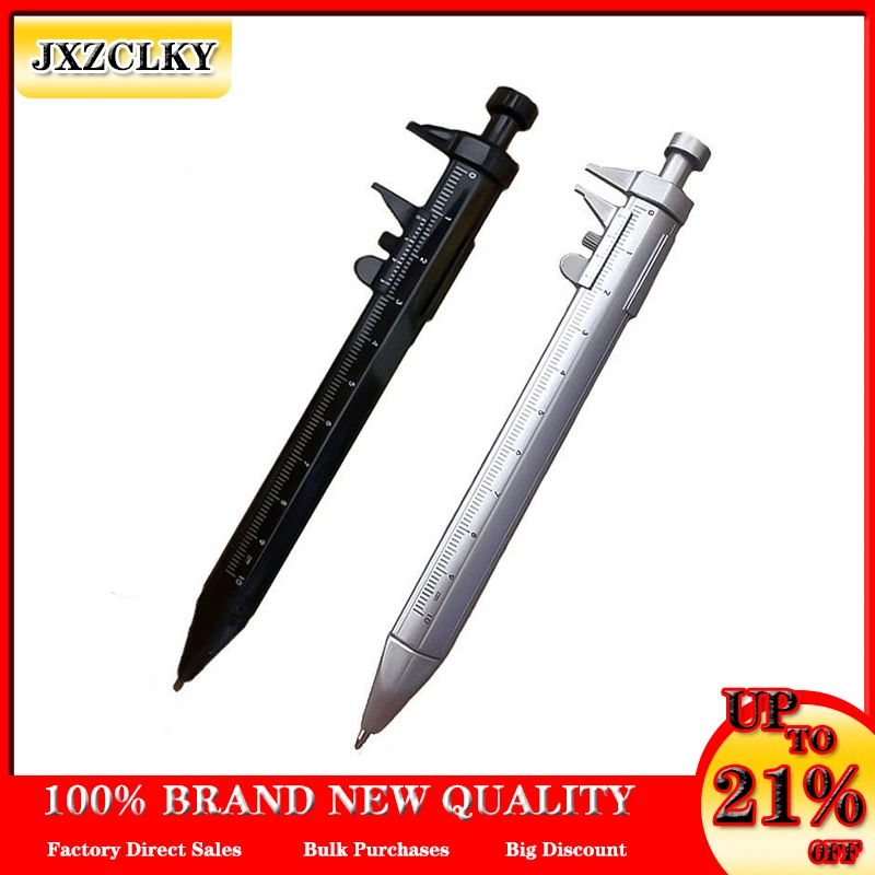 1 шт. многофункциональная ручка пластиковый штангенциркуль 0-100 мм шариковая