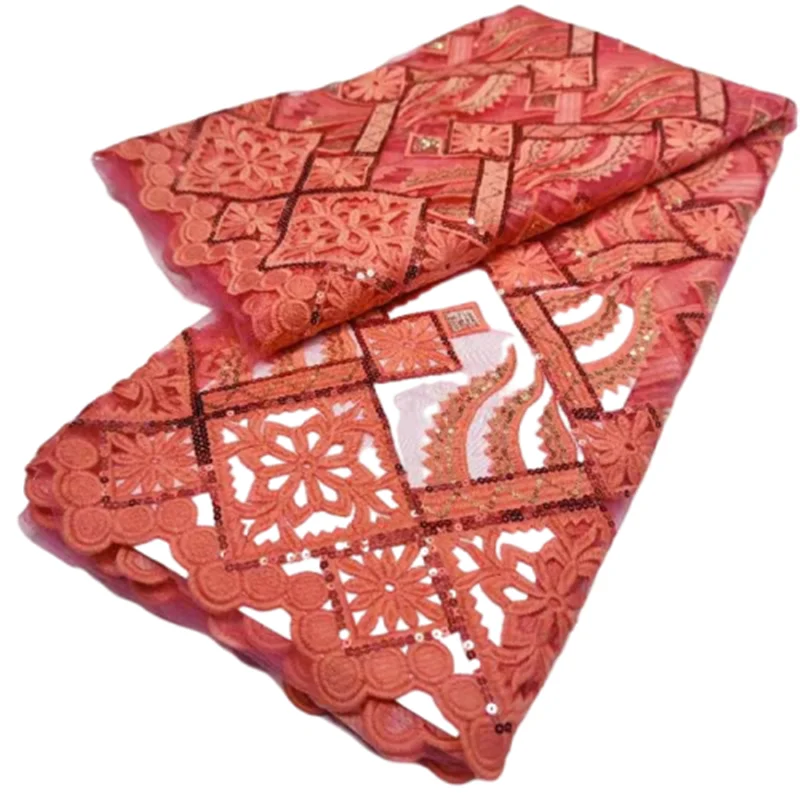 2021 новые зеленые блестки африканские кружевные ткани 2022 вышитая