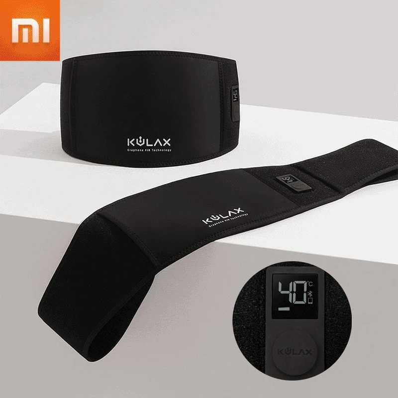 

Upgrade New Youpin PMA Graphene Smart Belt A10 Pro Electric Heating Belt Adjustable Temperature Protective Belt Work With App